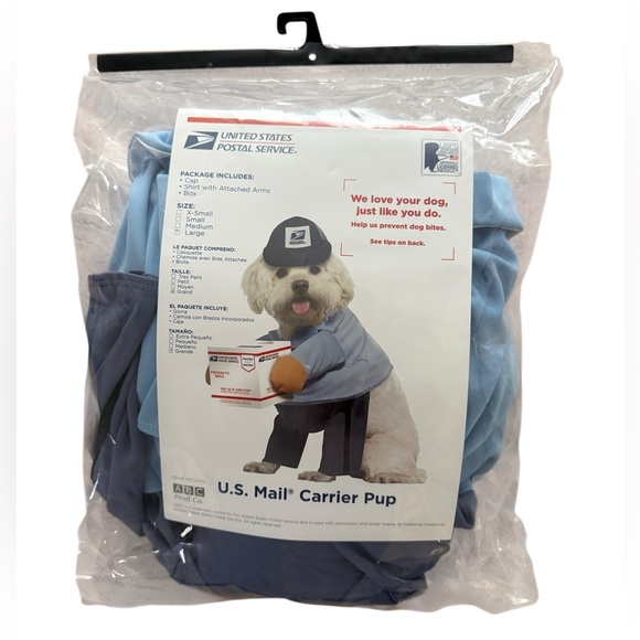 Other - U.S. Mail Carrier Dog Costume Halloween